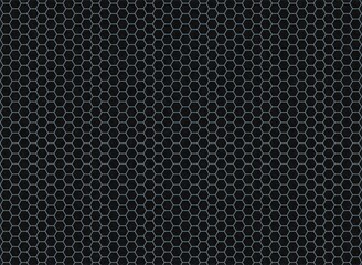 Hexagonal geometric background with dark grey texture.