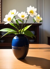 flowers in a vase