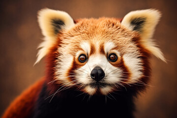 close up of a panda