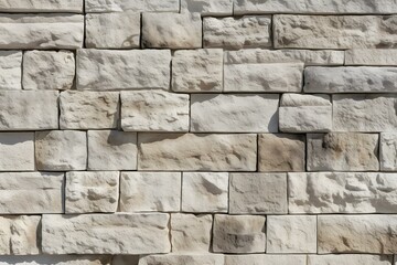 Fototapeta premium limestone texture ortographical view photorealistic Generated AI