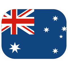 Flag of Australia. The Australian flag in rectangle shape