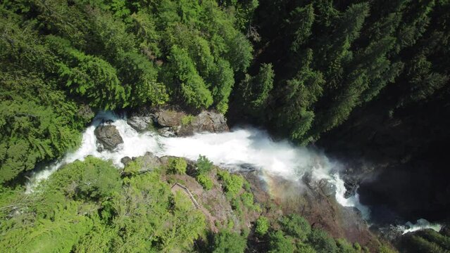 Wallace Falls State Park Aerial View