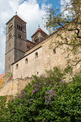 Fototapeta na wymiar St. Servatii Church (Stiftskirche St. Servatii) Quedlinburg Saxony-Anhalt Germany