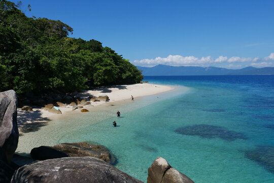 Strand tropische Insel in Australien