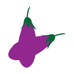 FRUIT icon silhouette design template vector