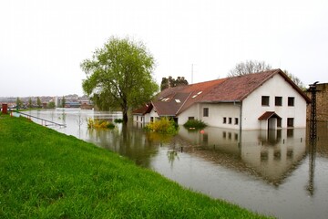 flood damaged property