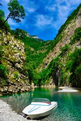 Fototapeta na wymiar Shala River Northern Albania