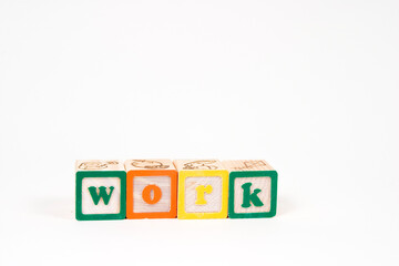 work in childs blocks