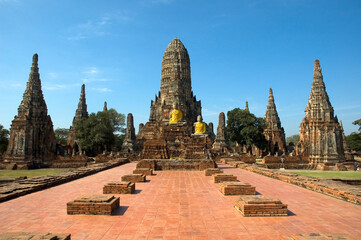 Wat Chai Watthanaram in Ayutthaya, Thailand