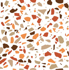 Terrazzo background pattern design,Vector terrazzo texture. Modern surface abstract seamless pattern. Granite background	