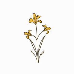 Stunning vector illustration of a cowslip.