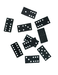arandom colection of dominos