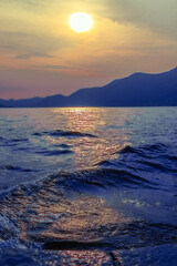 tramonto Lago di Iseo