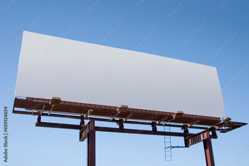 Poster fill in this blank billboard with your own message.