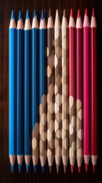 pencils on white background HD 8K wallpaper Stock Photography Photo Image