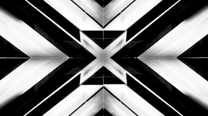 Abstract background of Symmetrical Geometric Delights. Generative AI