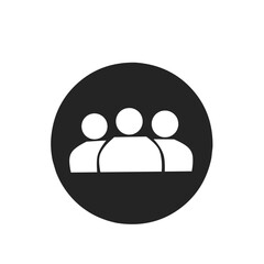 People Icon. work groups, teams, and social network symbols.