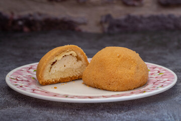 Home style Sweet curd cake , cookies .