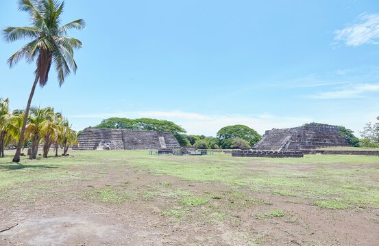 The Totonac ruins of Cempoala, Veracruz, Mexico, once visited by Hernan Cortes