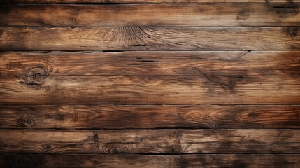 Old wood background or texture. Grunge wood planks.generative ai