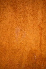 Detail of modern architecture corten building.