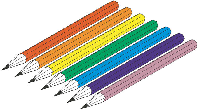 The pencils