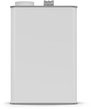 Rectangular Oil Paint Lacquer Lacker Polish Tin Container with Handle And Cap 3D-Rendering