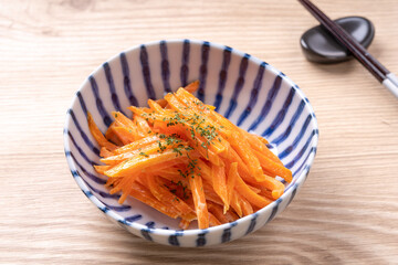 にんじんのマヨ炒め