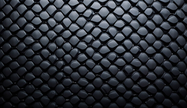 Schwarzer Hintergrund mit Erhebungen (KI-/AI-generiert)