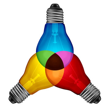Business integration or creative collaboration as a strategic alliance of teams as a synergy and teamwork concept for seamless combination as shared innovation as cooperative