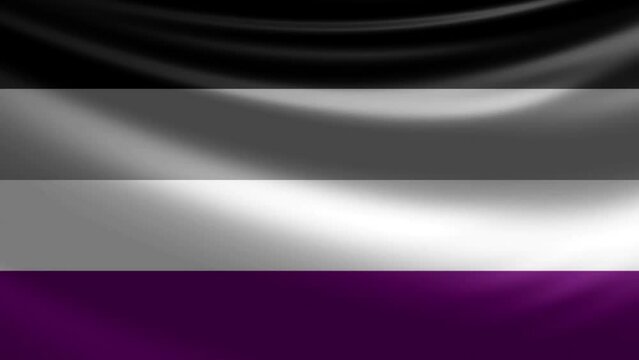 Asexual Flag Waving Gracefully