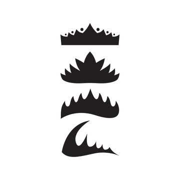 Logo icon the crown of identity of Lampung culture in Sumatra