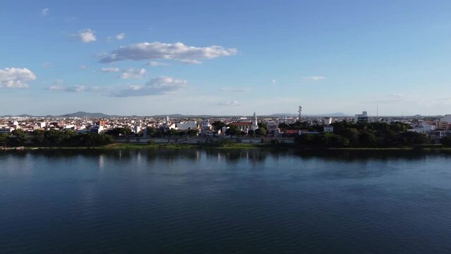 Lina Juazeiro in Bahia, northeast Brazil on the banks of the San Francisco River, a river town