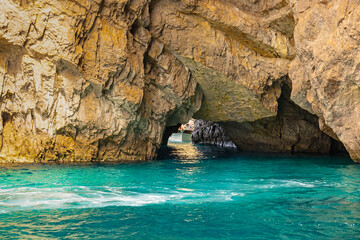 Capri, wyspa w zatoce Neapolitańskiej © Grzegorz