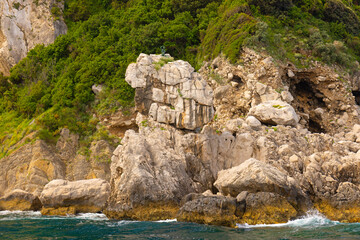 Capri, wyspa w zatoce Neapolitańskiej © Grzegorz
