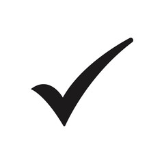 check mark icon, vector, symbol