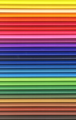 Obraz premium Rainbow crayons