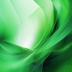 Abstract Green Silky Background