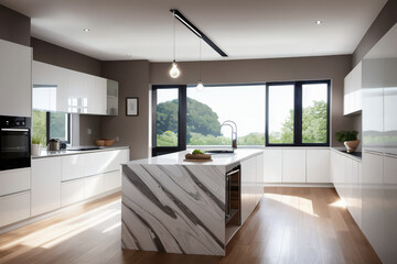 Fototapeta premium Kitchen modern-style interior design