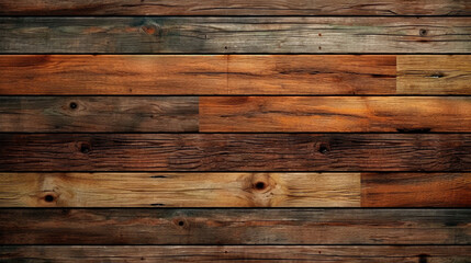 Fototapeta premium Old wooden planks aged, texture, background, high quality, nice grain. Generative AI