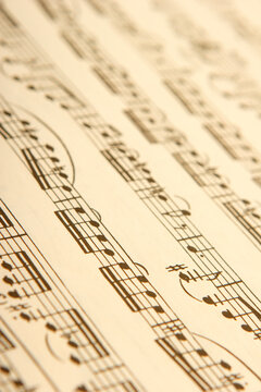 classical sheet music for woodwind and string instruments