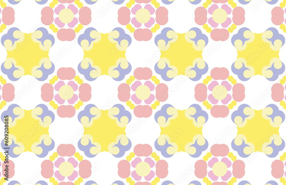 Poster repeated pattern - background