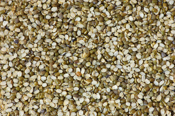 Mung Beans as an organic background