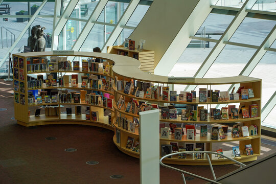 interior of a library