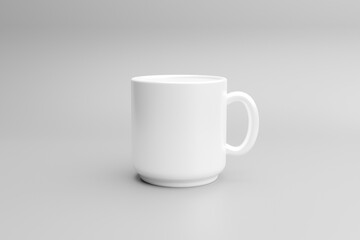 white mug mockup. Mug empty mock-up