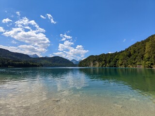 lake in the mountains