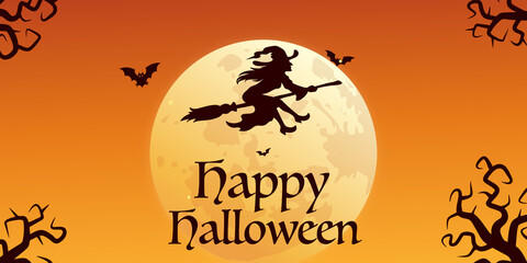 halloween background with bats