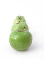 fresh crunchy apples ready to eat!