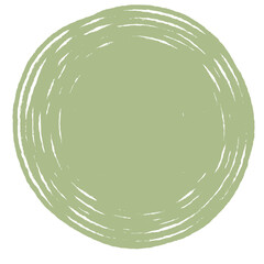 green circle shape line