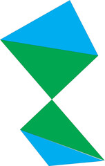 set of colorful banners